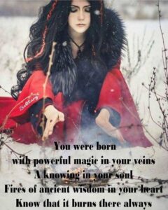 De heks in jezelf ontmoeten